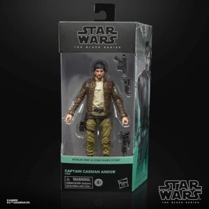 star wars: the black series 6" cassian andor (rogue one)
